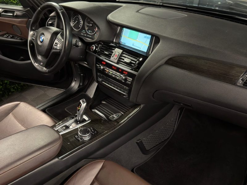 BMW X3 F25 PHASE 2 X-LINE XDRIVE 2.0 190 Cv BOITE AUTO TOIT OUVRANT INTERIEUR CUIR - Garantie 1 an