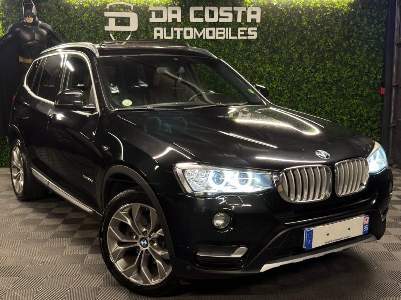 BMW X3 F25 PHASE 2 X-LINE XDRIVE 2.0 190 Cv BOITE AUTO TOIT OUVRANT INTERIEUR CUIR - Garantie 1 an