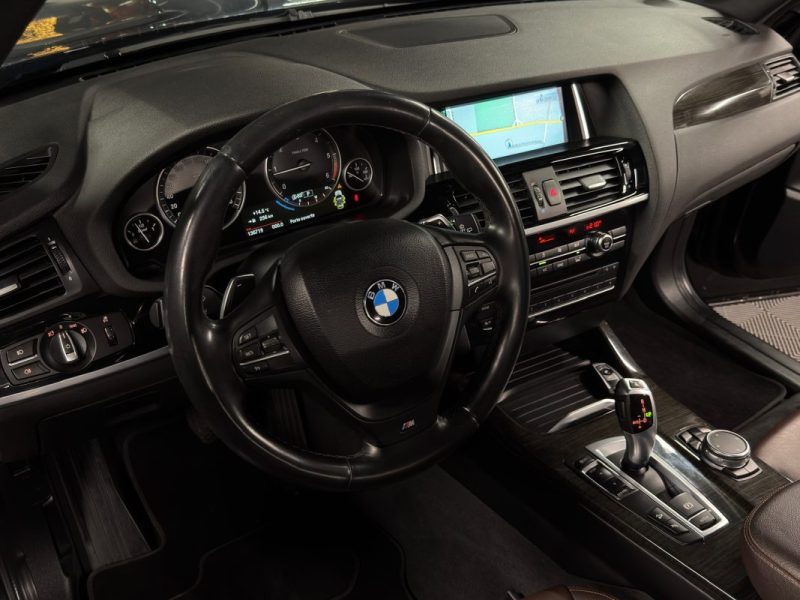 BMW X3 F25 PHASE 2 X-LINE XDRIVE 2.0 190 Cv BOITE AUTO TOIT OUVRANT INTERIEUR CUIR - Garantie 1 an