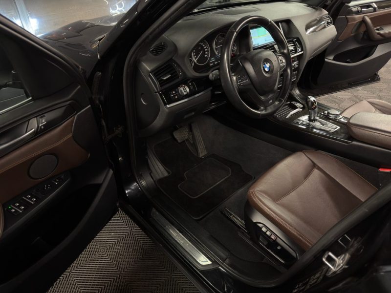 BMW X3 F25 PHASE 2 X-LINE XDRIVE 2.0 190 Cv BOITE AUTO TOIT OUVRANT INTERIEUR CUIR - Garantie 1 an