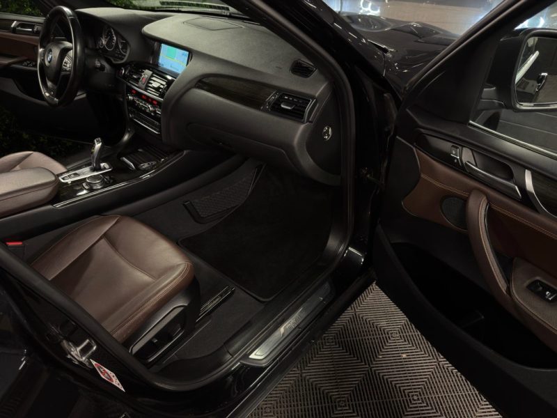 BMW X3 F25 PHASE 2 X-LINE XDRIVE 2.0 190 Cv BOITE AUTO TOIT OUVRANT INTERIEUR CUIR - Garantie 1 an