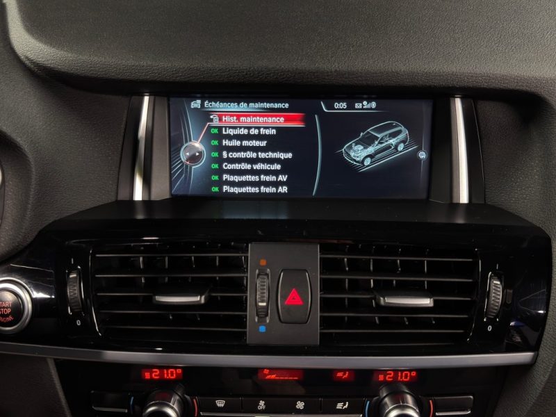 BMW X3 F25 PHASE 2 X-LINE XDRIVE 2.0 190 Cv BOITE AUTO TOIT OUVRANT INTERIEUR CUIR - Garantie 1 an