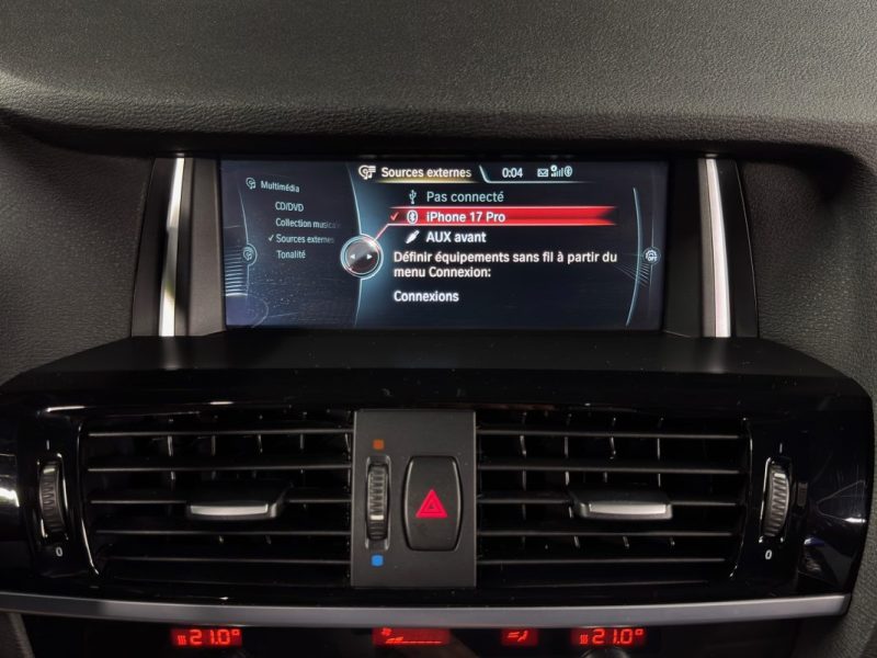 BMW X3 F25 PHASE 2 X-LINE XDRIVE 2.0 190 Cv BOITE AUTO TOIT OUVRANT INTERIEUR CUIR - Garantie 1 an