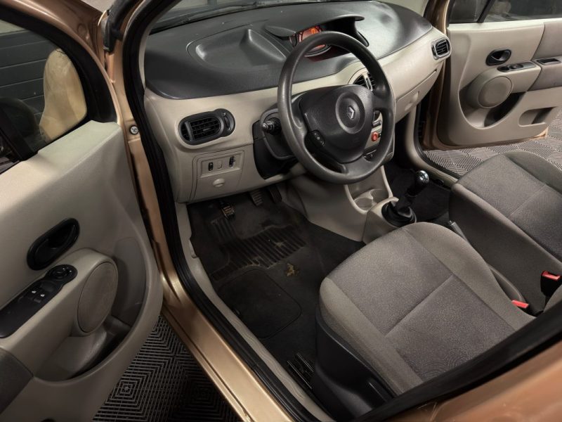 RENAULT MODUS 1.5 DCI 65 Cv CLIMATISATION REGULATEUR LIMITEUR / PAIEMENT 4 FOIS CB - Garantie 1 an