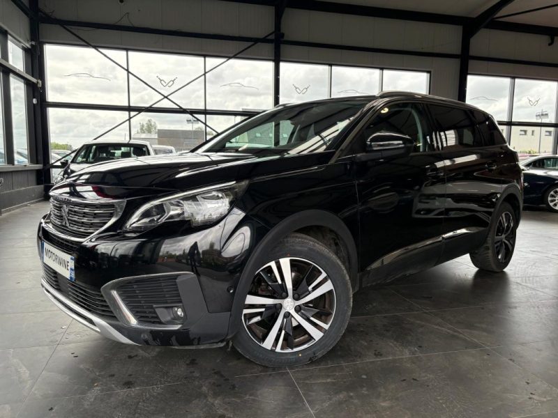 🚗 PEUGEOT 5008 II 1.6 BLUEHDI 120ch ⚙️ EAT6 👨‍👩‍👧‍👦 7 Places 📱 CarPlay 🪑 Cuir