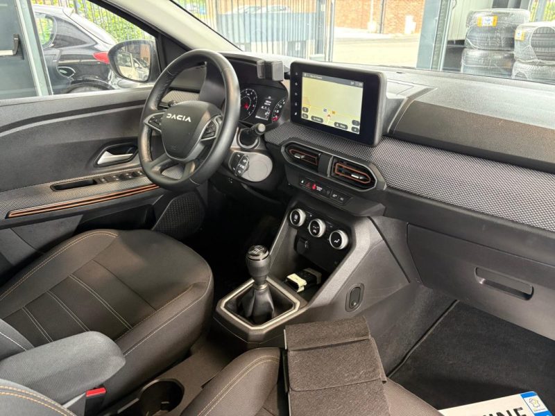 🚗 DACIA SANDERO 3 1.0 TCE 110ch ⚙️ STEPWAY 📷 Caméra de recul 📱 Apple CarPlay 🧭 GPS