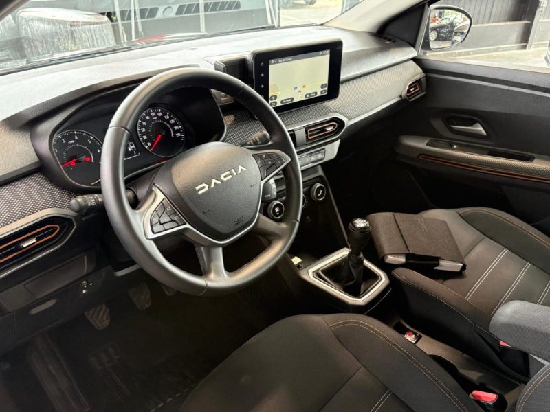 🚗 DACIA SANDERO 3 1.0 TCE 110ch ⚙️ STEPWAY 📷 Caméra de recul 📱 Apple CarPlay 🧭 GPS