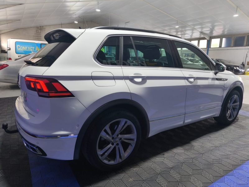 VOLKSWAGEN TIGUAN II 2.0 TDI 150Cv R-LINE DSG7 - toit ouvrant - attelage - 2022