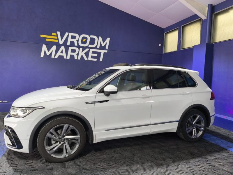 VOLKSWAGEN TIGUAN II 2.0 TDI 150Cv R-LINE DSG7 - toit ouvrant - attelage - 2022