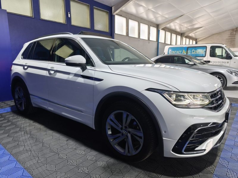 VOLKSWAGEN TIGUAN II 2.0 TDI 150Cv R-LINE DSG7 - toit ouvrant - attelage - 2022