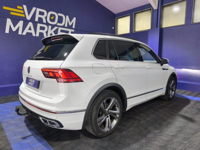 VOLKSWAGEN TIGUAN II 2.0 TDI 150Cv R-LINE DSG7 - toit ouvrant - attelage - 2022