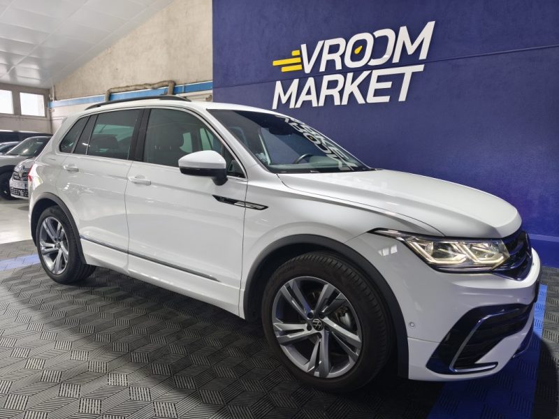 VOLKSWAGEN TIGUAN II 2.0 TDI 150Cv R-LINE DSG7 - toit ouvrant - attelage - 2022