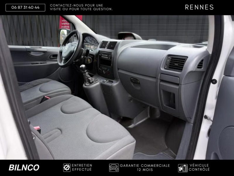 Citroën Jumpy 2.0 HDI 128ch L1H1 / Seulement 43 000 km / Attelage / Porte coulissante / Faible kilom