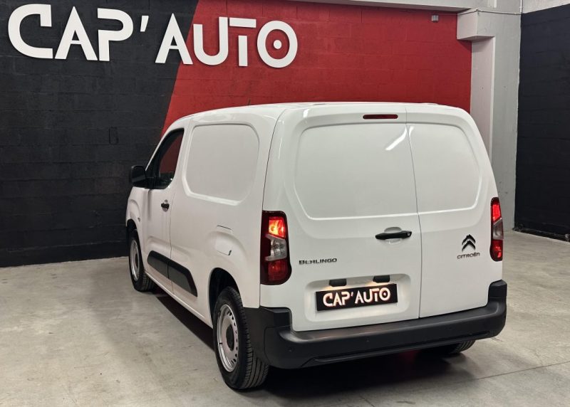 CITROEN BERLINGO M 650 1.6 BLUE HDI 100 CLUB 3 PLACES - Très bon état - Garantie 6 mois - 1ère Main 
