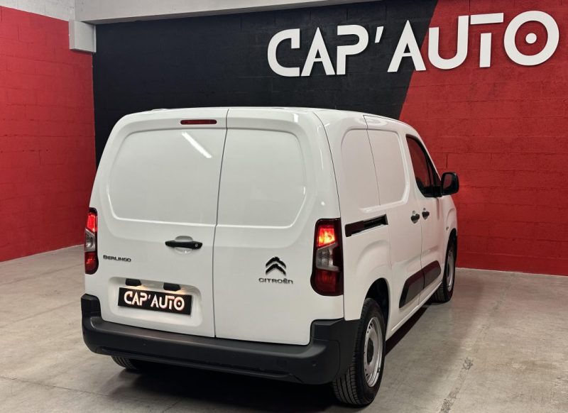 CITROEN BERLINGO M 650 1.6 BLUE HDI 100 CLUB 3 PLACES - Très bon état - Garantie 6 mois - 1ère Main 