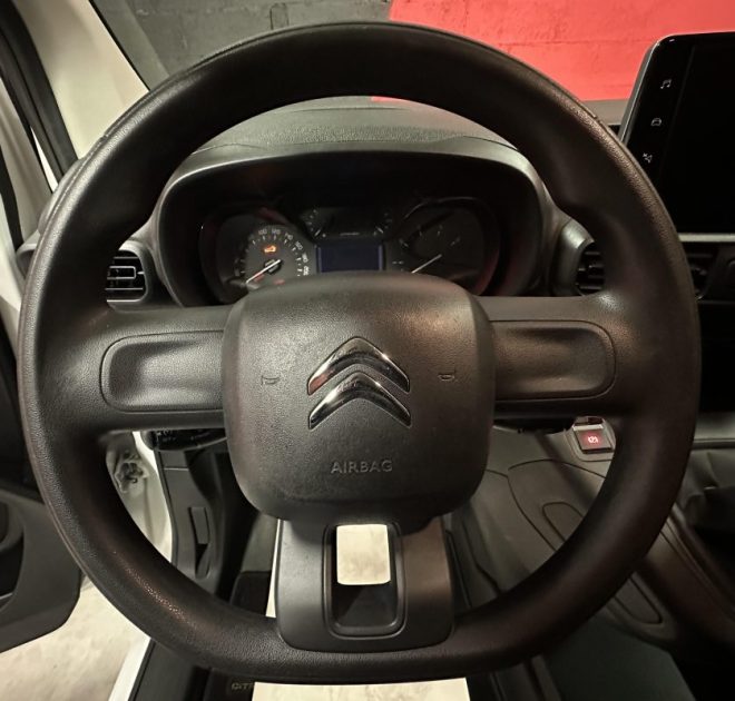 CITROEN BERLINGO M 650 1.6 BLUE HDI 100 CLUB 3 PLACES - Très bon état - Garantie 6 mois - 1ère Main 
