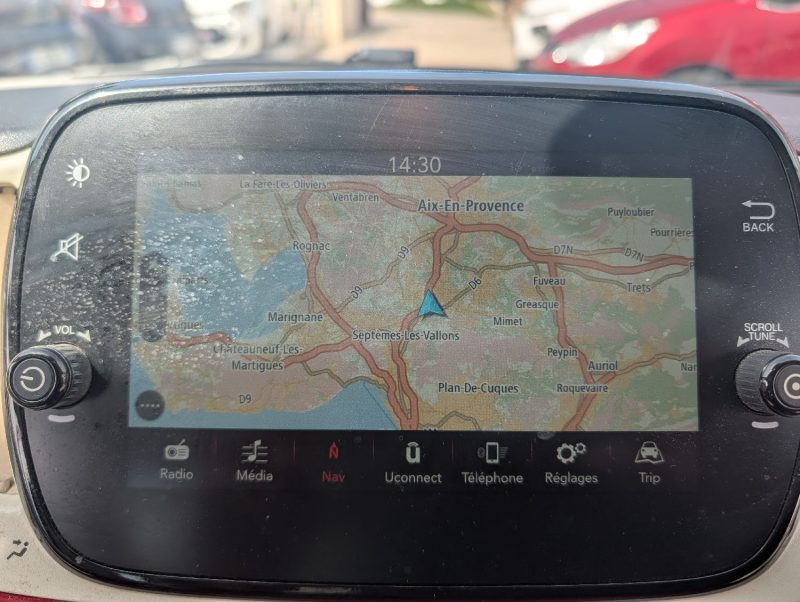 FIAT 500 CABRIOLET 0.9 8V 85 TWIN AIR LOUNGE APPLE CAR PLAY/GPS  GARANTIE 12 MOIS
