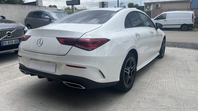 MERCEDES CLASSE CLA Hybride Rechargeable 250 E 218 CH AMG LINE Toit Ouvrant 