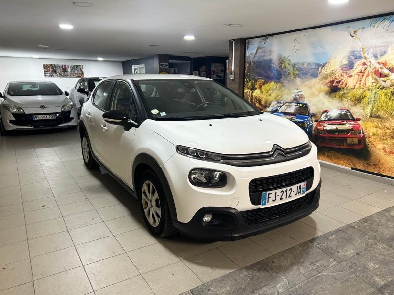 CITROEN C3 1.2 82CH 2 PLACES FEEL BUSINESS PRIX HT : 4158 €