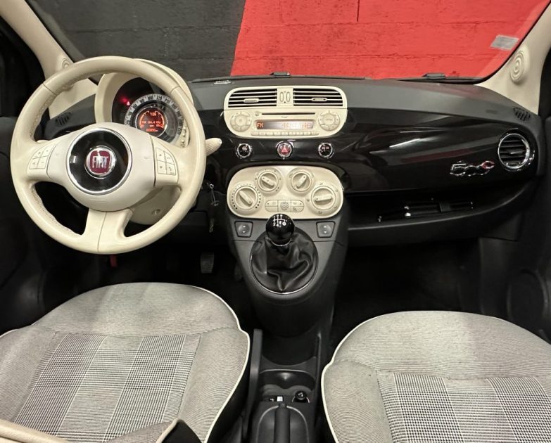 FIAT 500C 1.2 8V 69CH LOUNGE - Garantie 6 mois - CT ok -