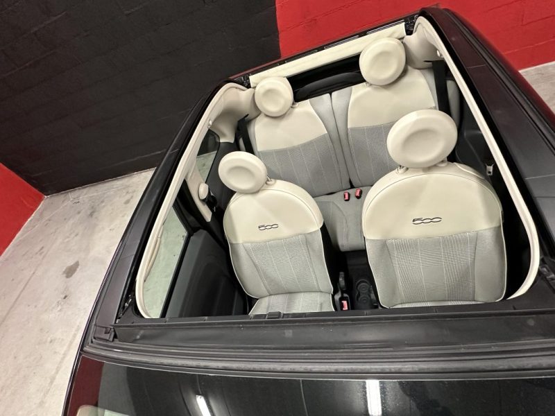 FIAT 500C 1.2 8V 69CH LOUNGE - Garantie 6 mois - CT ok -