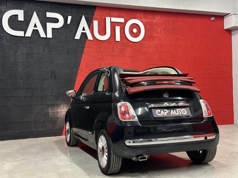 FIAT 500C 1.2 8V 69CH LOUNGE - Garantie 6 mois - CT ok -