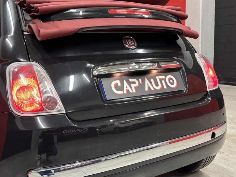 FIAT 500C 1.2 8V 69CH LOUNGE - Garantie 6 mois - CT ok -