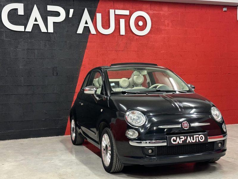 FIAT 500C 1.2 8V 69CH LOUNGE - Garantie 6 mois - CT ok -
