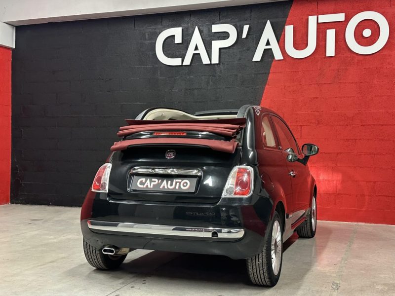 FIAT 500C 1.2 8V 69CH LOUNGE - Garantie 6 mois - CT ok -