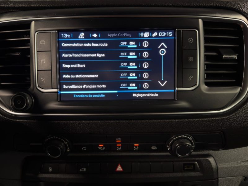 PEUGEOT EXPERT III 2.0 BLUEHDI 120 S&S L1H1 ASPHALT EAT8 ECRAN TACTILE / BOITE AUTO - Garantie 1 an