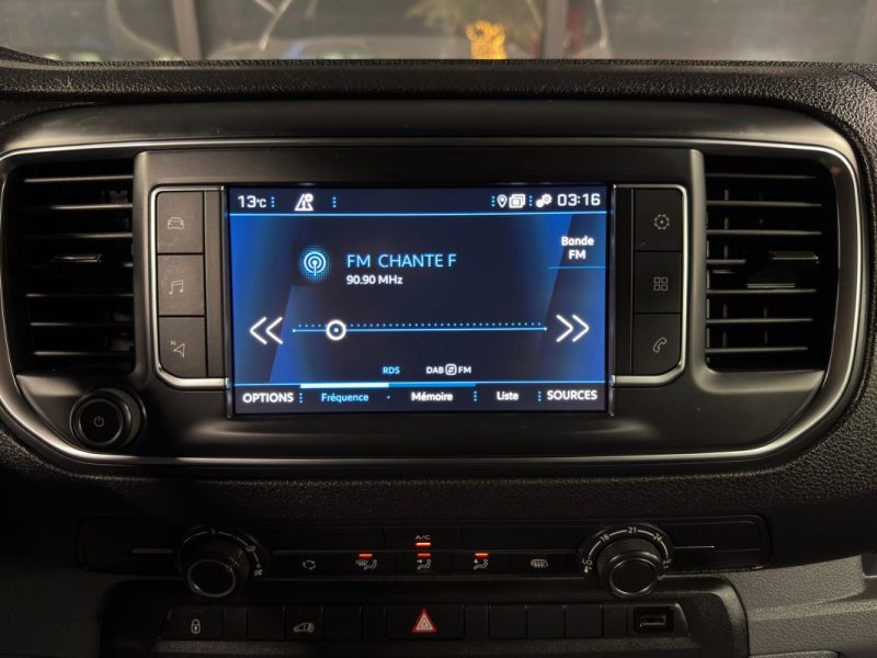 PEUGEOT EXPERT III 2.0 BLUEHDI 120 S&S L1H1 ASPHALT EAT8 ECRAN TACTILE / BOITE AUTO - Garantie 1 an