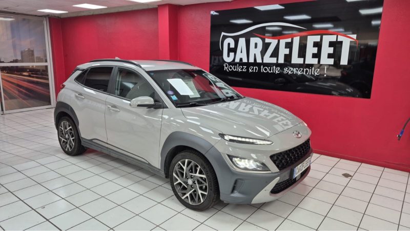 HYUNDAI KONA PHASE 2 SUV HYBRIDE 141cv EXECUTIVE TOUTES OPTIONS/1 ERE MAIN/TVA RECUPERABLE