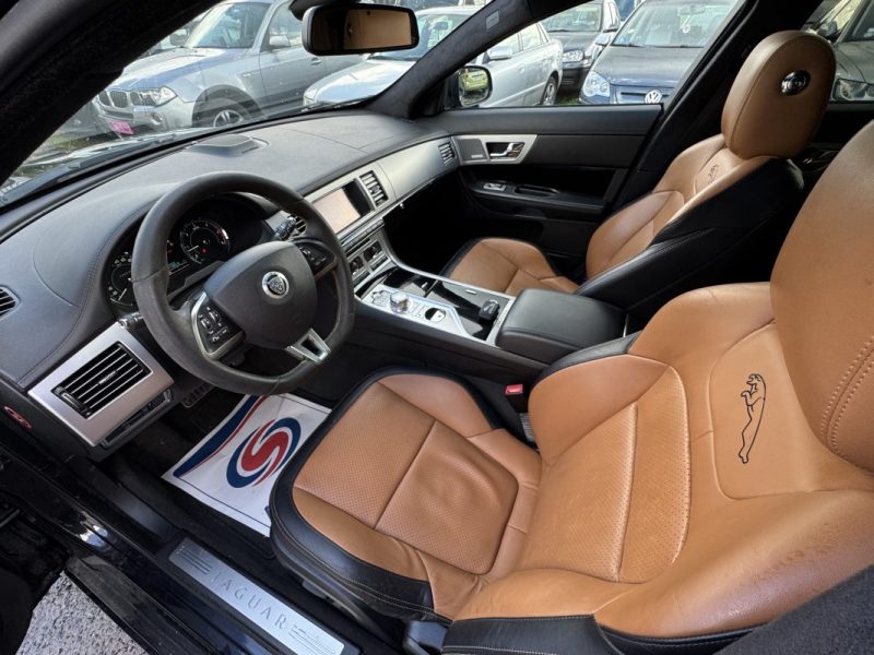 JAGUAR XF V6 3.0 D S 275CH PACK PORTFOLIO FULL OPTIONS GPS/CLIM/CUIR/XENON/TOIT 1er MAIN 