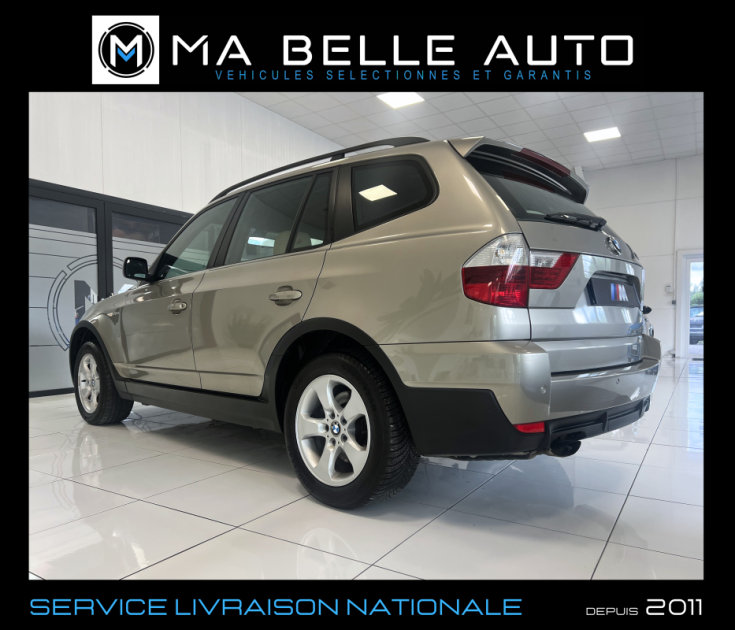 BMW X3 Xdrive20d 150 Pack Luxe 4x4 / E83 / cuir gps radar JA17 / 150 euros mensuel
