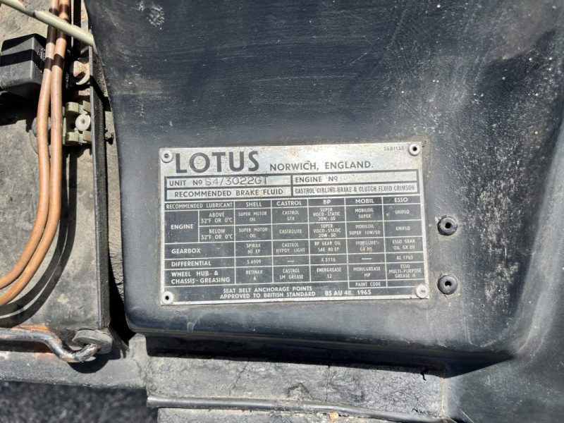 LOTUS SEVEN S4 1973