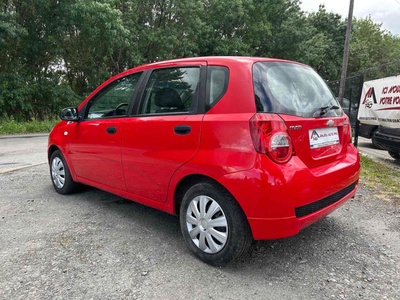 CHEVROLET AVEO 1.2I 84CH 16V HATCHBACK FAIBLE KILOMETRAGE