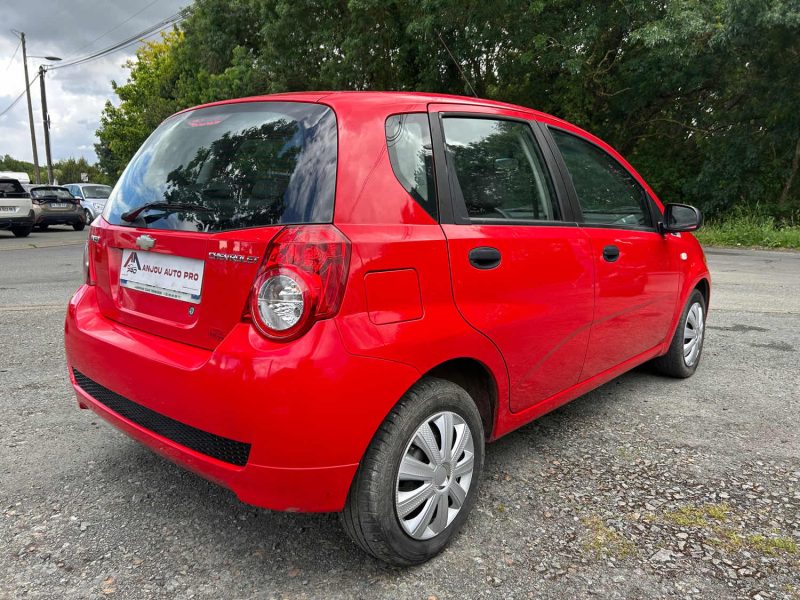 CHEVROLET AVEO 1.2I 84CH 16V HATCHBACK FAIBLE KILOMETRAGE