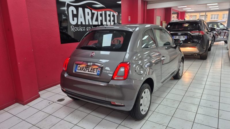 FIAT 500 1.0 70cv HYBRIDE BSG S&S CULT 9490E TTC/1 ERE MAIN/TVA RECUPERABLE
