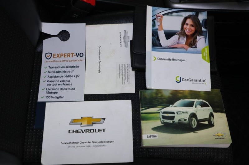 🟢 Chevrolet Captiva 2.2 7 Places LT 163 cv 2013 Ecran Gps Bluetooth CAMERA