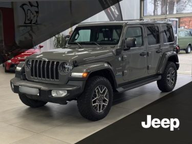 JEEP WRANGLER Unlimited 4xe 381ch / Attelage / Alpine Premium / Caméra / Sahara
