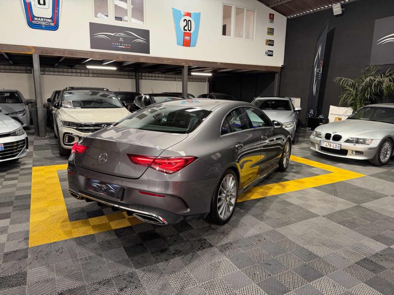 MERCEDES CLASSE CLA 180d PACK AMG LINE 1.5 CDI 116CH (FULL SUIVI MERCEDES, SIÈGES CHAUFFANTS) 