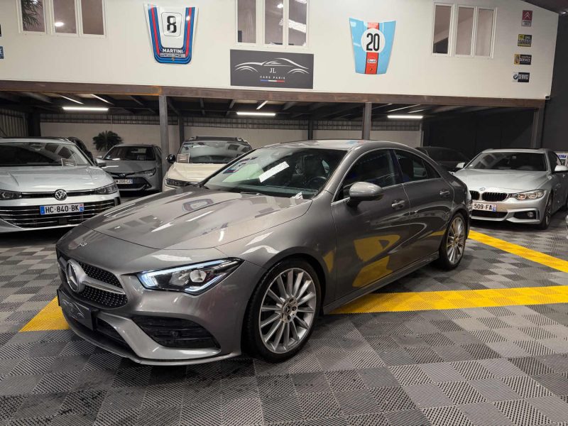 MERCEDES CLASSE CLA 180d PACK AMG LINE 1.5 CDI 116CH (FULL SUIVI MERCEDES, SIÈGES CHAUFFANTS) 