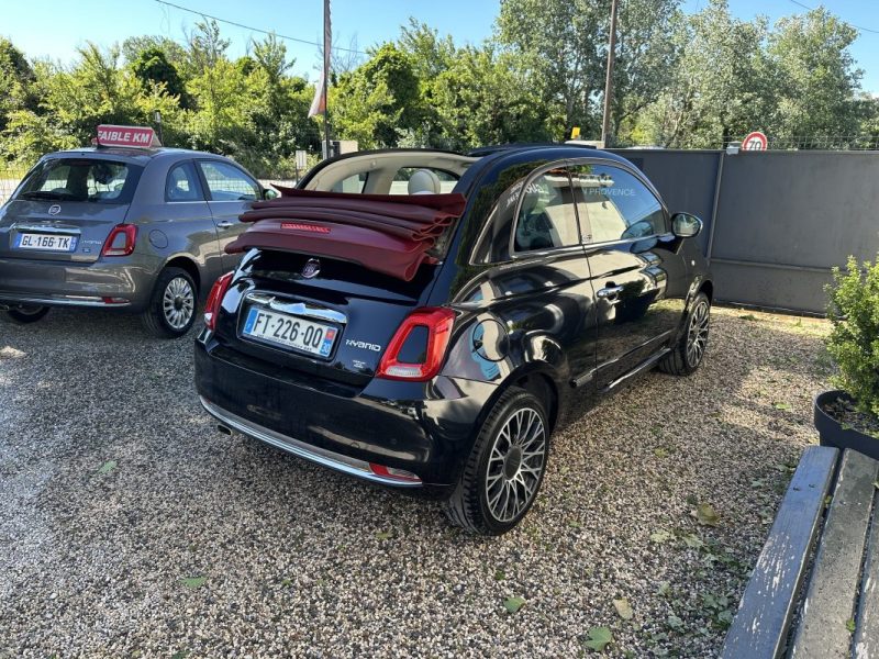 FIAT 500c cabriolet  1.0 70CH Yacht Club Capri 