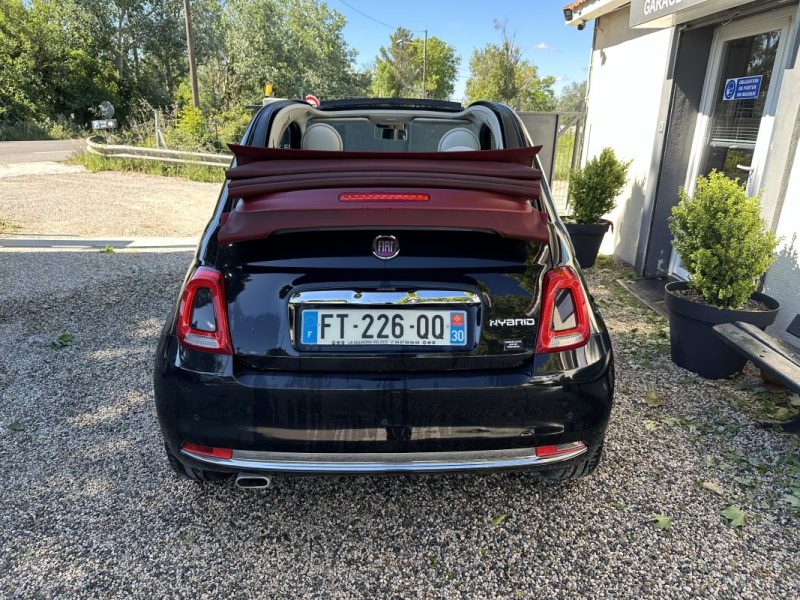 FIAT 500c cabriolet  1.0 70CH Yacht Club Capri 