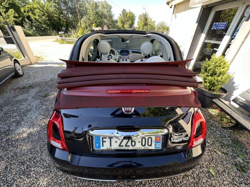 FIAT 500c cabriolet  1.0 70CH Yacht Club Capri 