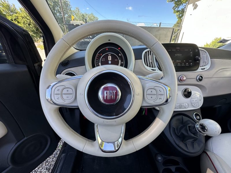 FIAT 500c cabriolet  1.0 70CH Yacht Club Capri 