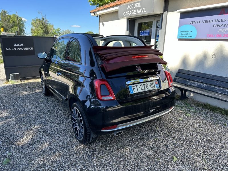 FIAT 500c cabriolet  1.0 70CH Yacht Club Capri 