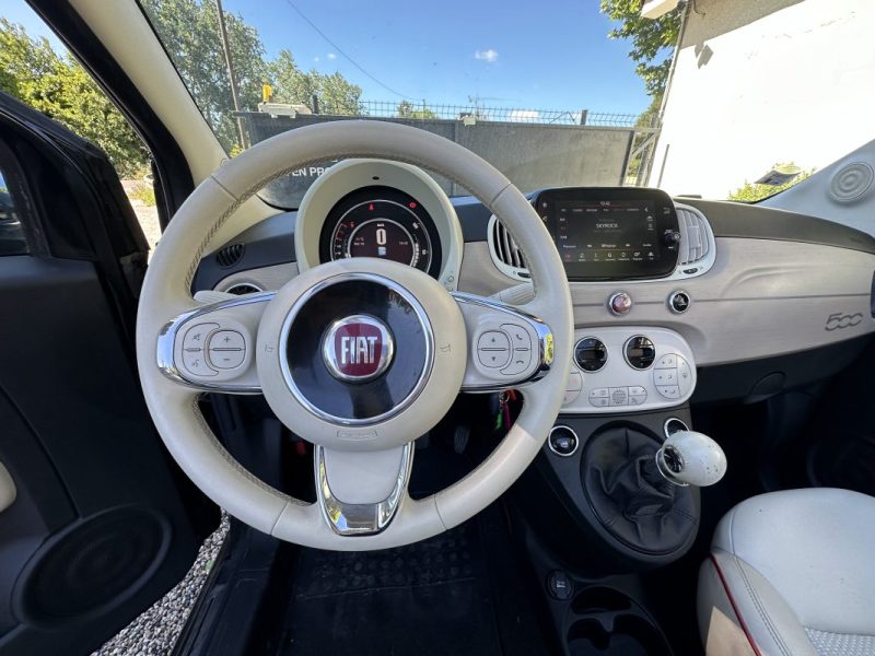 FIAT 500c cabriolet  1.0 70CH Yacht Club Capri 