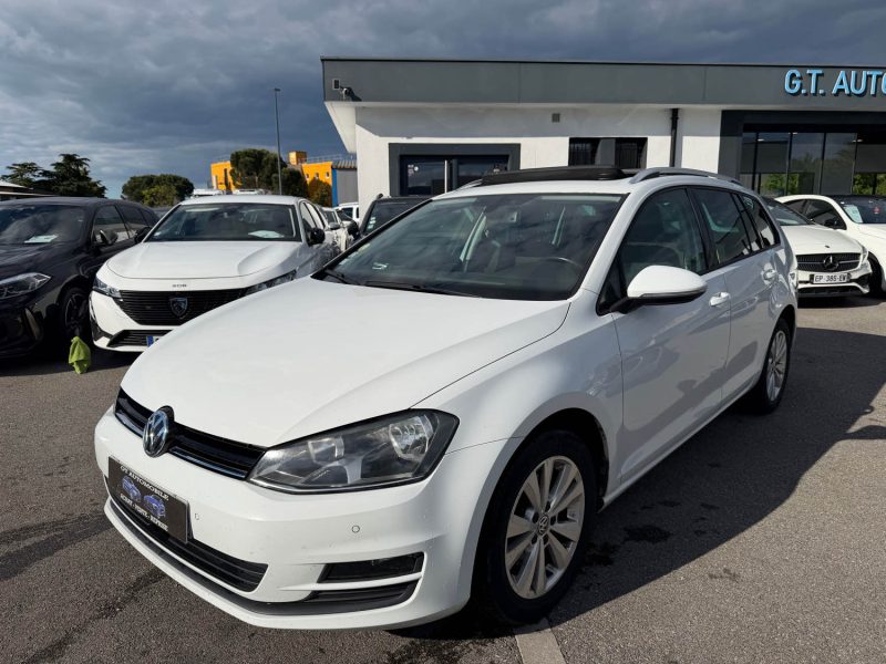 VOLKSWAGEN GOLF 7 SW 1.6 TDI 105CH CONFORTLINE BUSINESS GARANTIE TOIT OUVRANT