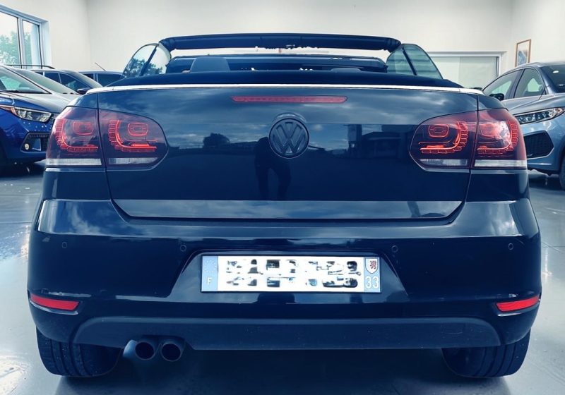 VW GOLF 6 CABRIOLET 2.0 TDI 140CV DSG CARAT EDITION GARANTIE 6MOIS